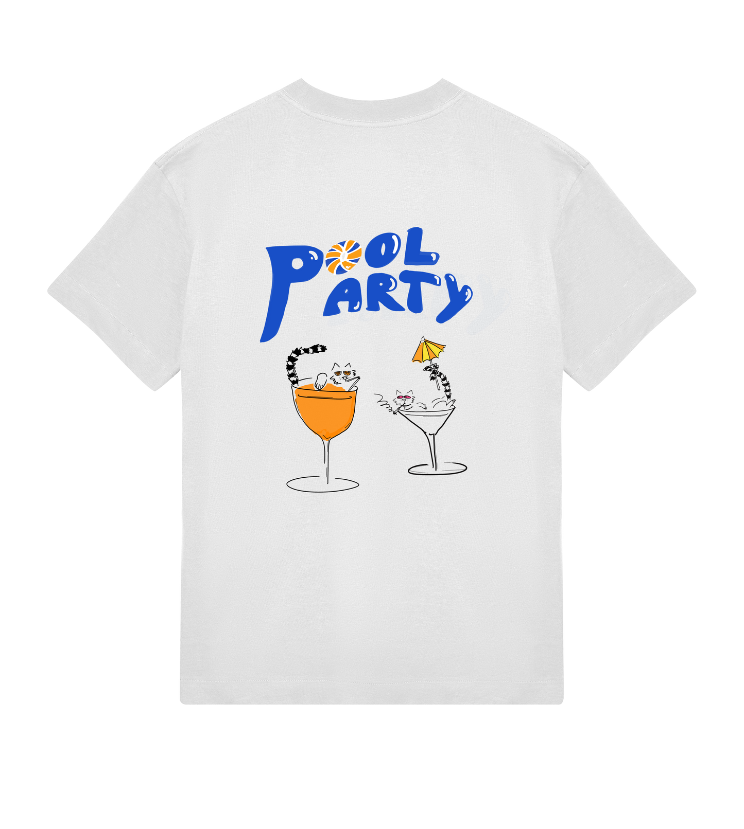 Pool Party boxy tee